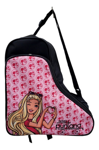 Mochila Puntana Porta Patin Con Bolsillo Cordura Barbie