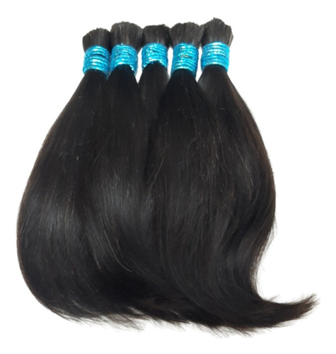 Cabelo Humano Liso Natural 35cm - 1kg Envio Imediato