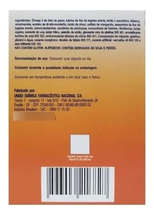 Luvis S Com 60 Cápsulas Moles União Química