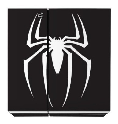 Imagen 2 de 7 de Ultraskins Ps4 - Combo Spiderman Negro Araña