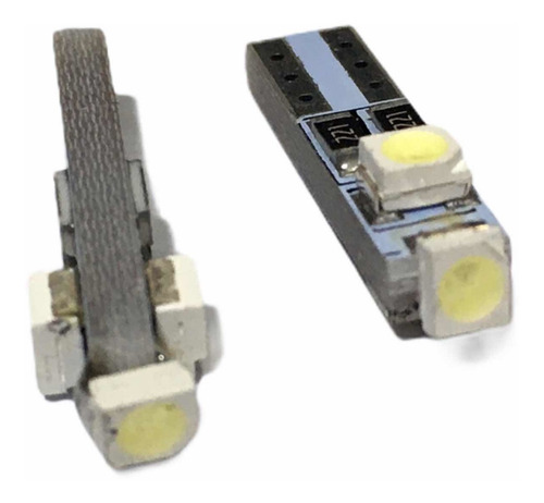 4x Focos T5 Mini Pellizco Para Tablero Con 3 Smd Led Blanco