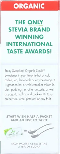 Edulcora Sin Azucar Con Sweetleaf De Stevia Organico