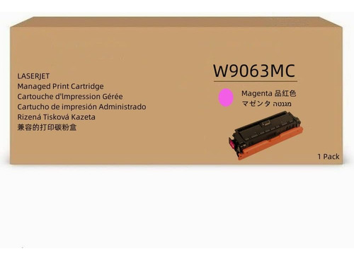 Cartucho Laser W9063mc Color Magenta