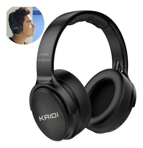 Fone Ouvido Sem Fio Headset Kaidi Kd913 Para Samsung Galaxy Cor Preto Luz Bluetooth