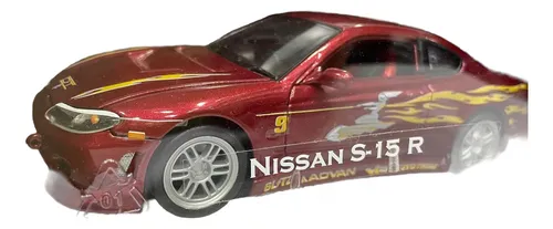 Carro Nissan Silvia S-15 2000 Reto Tokio Vinot A Escala 1 24