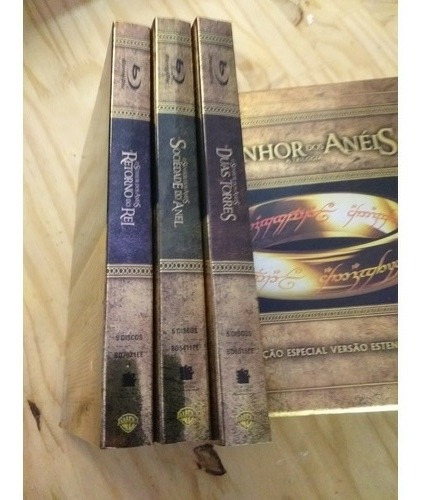 Senhor Dos Anéis A Trilogia Edição Especial Versão Estendida