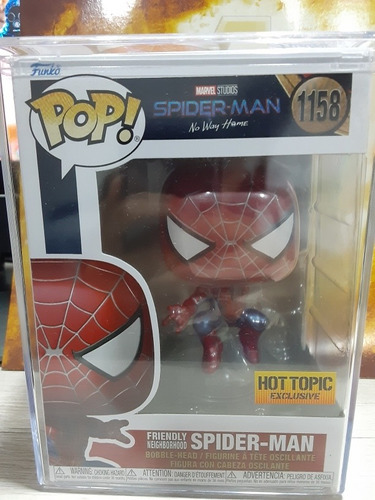 Funko Pop Spider-man Friendly Neighborhood Hot Topic #1158