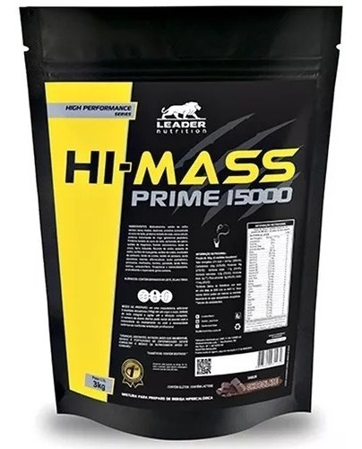 Hi Mass Prime 15000 3kg / Hipercalórico - Leader Nutrition