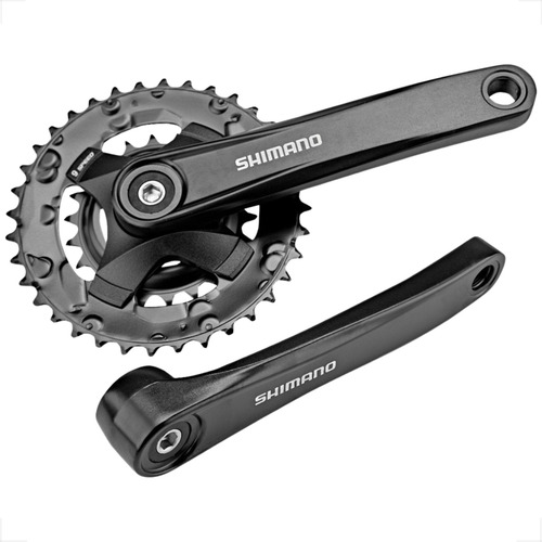 Pe De Vela Duplo Shimano Altus Para Bicicleta 18v 2x9v 36d