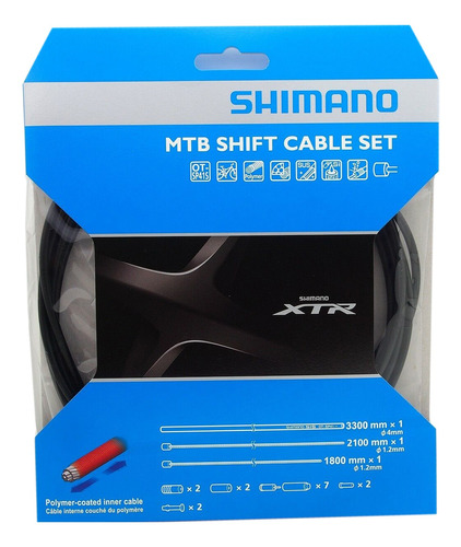 Set De Cables De Cambio Shimano Xtr Sp41
