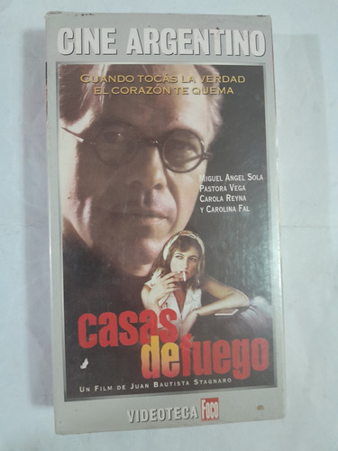 Vhs - Casas De Fuego - M.a.sola - Sellada 