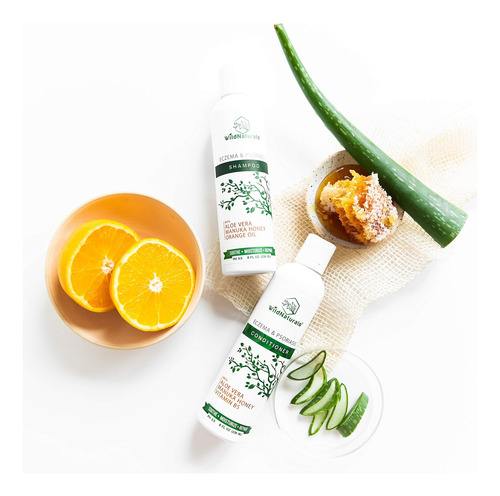 Conjunto De Shampoo E Condicionador Wild Naturals Eczema Pso