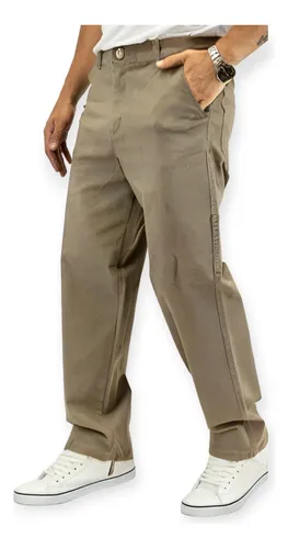 Pantalon gabardina recto hombre deals