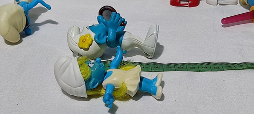 6 Pitufos Figuras Macdonalds 2011 Vintage (Usado)