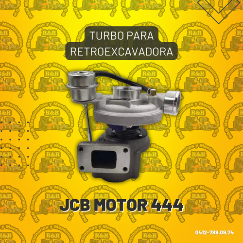 Turbo Para Retroexcavadora Jcb Motor 444