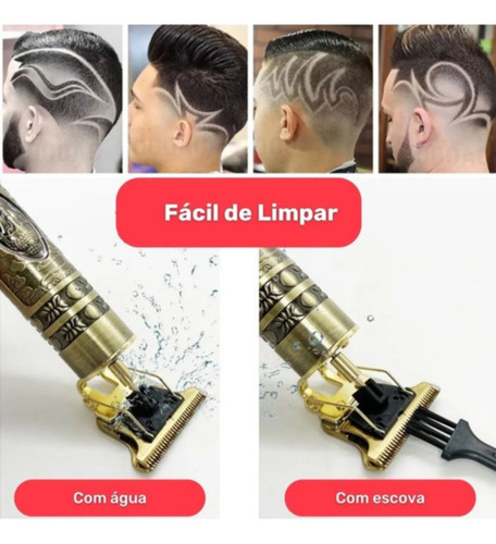 Máquina De Cortar Cabelo, Fazer Barba E Acabamentos