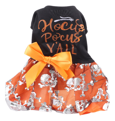 Vestido De Halloween Para Perros, Bonito, Diseño De Pajarita