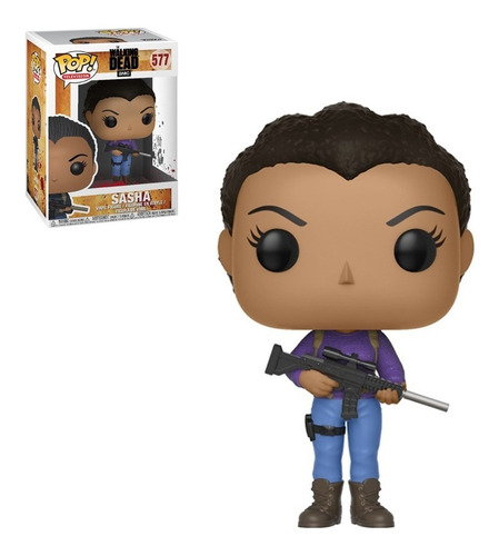 Figura Funko Pop The Walking Dead - Sasha 577