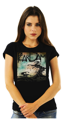 Polera Mujer Pearl Jam Oceans Rock Impresión Directa