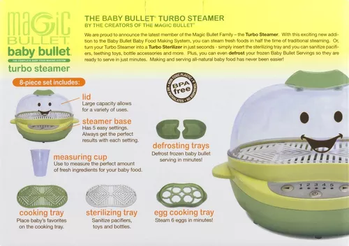 Baby Bullet Turbo Steamer 