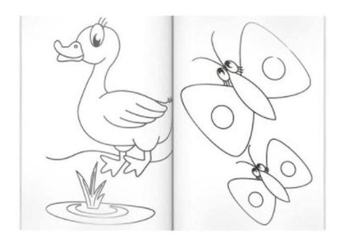 Livro Infantil Com 365 Desenhos Para Colorir Capa C/ Glitter | MercadoLivre