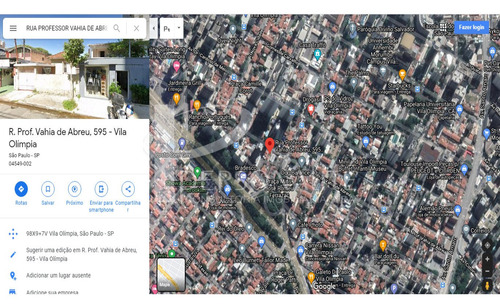 Imagem 2 de 3 de Terreno Em Vila Olímpia, São Paulo/sp De 240m² À Venda Por R$ 2.640.000,00 - Te1999917-s