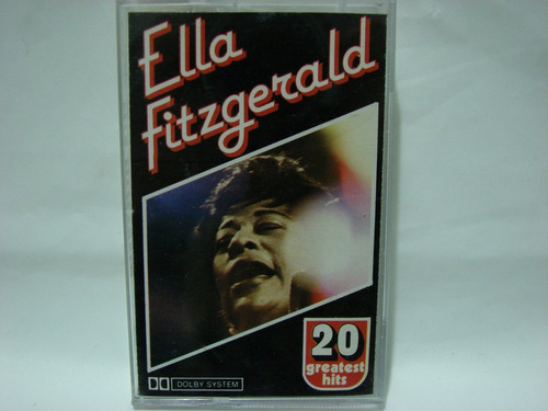 Ella Fitzgerald 20 Greatest Hits Cassette Italia Ed