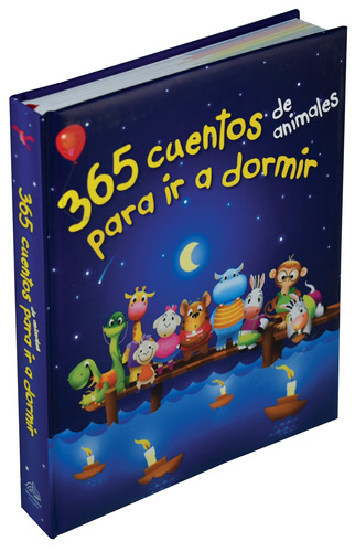 365 Cuentos de Animales para ir a Dormir, de Varios. Serie 365 Cuentos de un Minuto para ir a Dormir Editorial Silver Dolphin (en español), tapa dura en español, 2021
