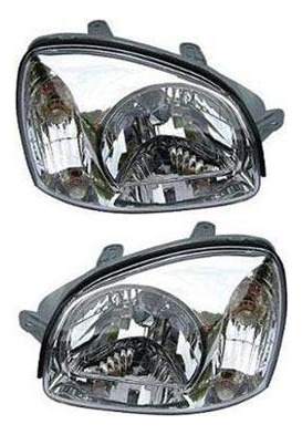 Fit Directa Headlight Head Lamp Conjunto Composite Lente