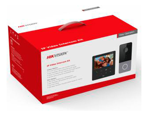 Hikvision Ds-kis606-p Kit Video Portero Ip 2mp 4.3 Pulgadas