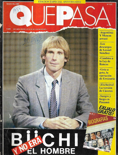 Revista Qué Pasa N° 945 / Mayo 1989
