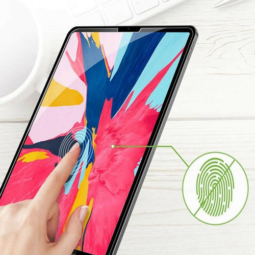 Imagen 6 de 9 de 1 Mica Templada Pantalla +1 Mica Camara iPad Pro 12.9in 2020