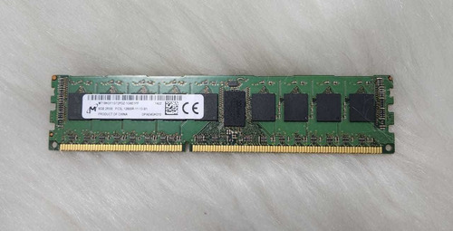 Memoria Micron DDR3 8GB 2rx8 PC3L-12800r MT18KSF1G72PDZ-1G6e