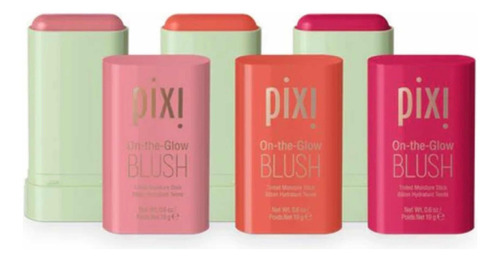Rubor En Barra Pixi Beauty On-the-glow Blush Tono: Ruby Ruby