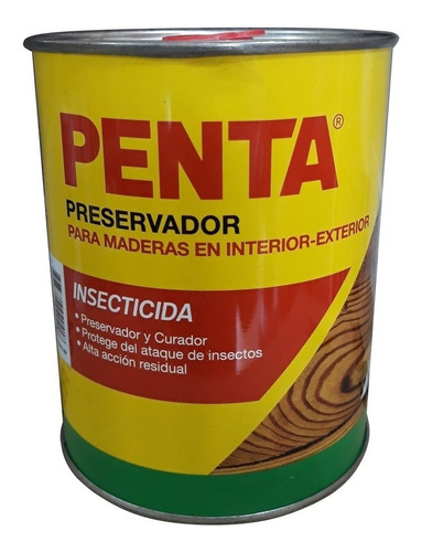 Curador Preservador Insecticida Maderas X 4lt Penta Vagol