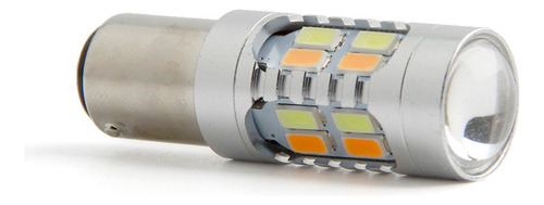 1 Bombilla Led 1157 Bay15d 5630 5730 20 Smd, Color Ámbar Y B