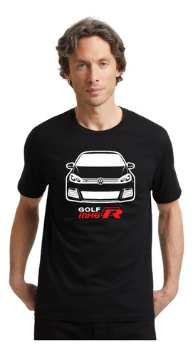 Remera Volkswagen Golf Mk6 R - Algodón - Unisex - Diseño 