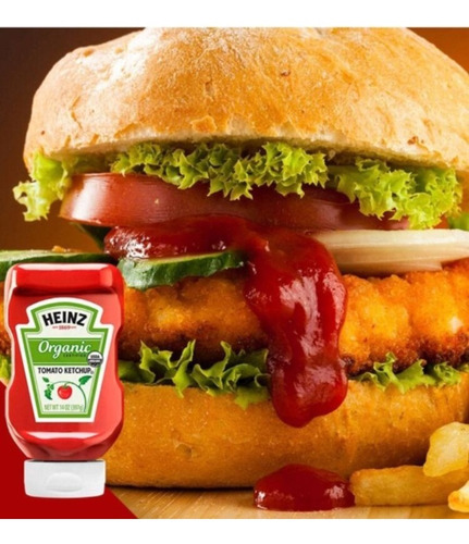 Salsa De Tomate Heinz Ketchup Organic 397 Gr