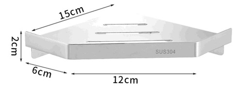 Estante Triangular Para Cesta De Ducha De Esquina, Soporte