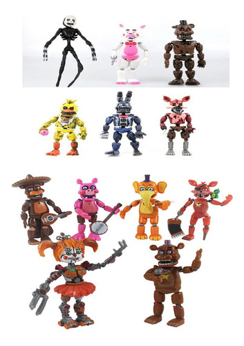 Figura De Acción De 12 Piezas Five Nights At Freddy's Fnaf B