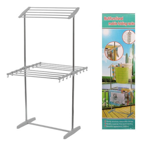 Tendedero Colgador Hogar De Ropa 2 Niveles