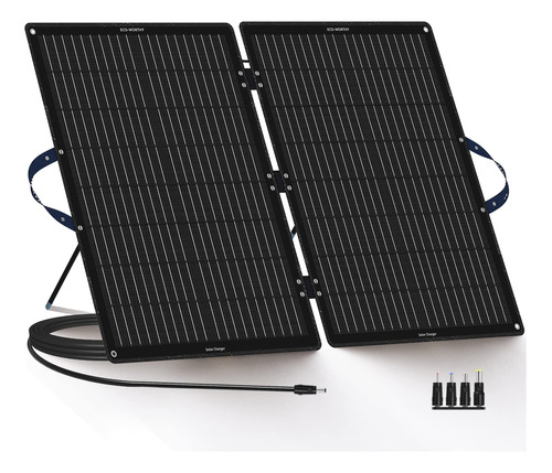 Eco-worthy - Kit De Panel Solar Plegable Portatil De 12 Volt