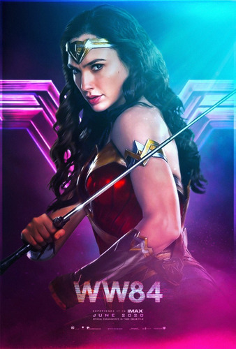 Poster Lona Vinilica - Wonder Woman 1984