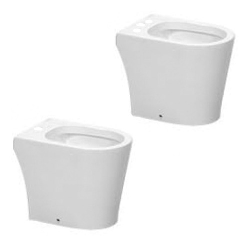 Sanitarios Piazza Positano Bidet 1 O 3 Orificios Loza Envio