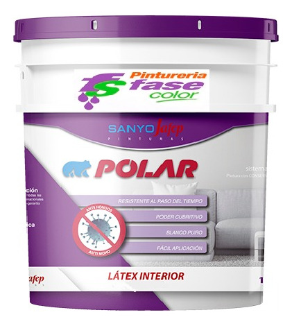 Latex Polar Color Gr 1   X10  Litros Interior/exterior