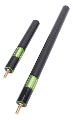 Extensión De Billar De Aluminio, 2 Piezas, Fibra De Carbono