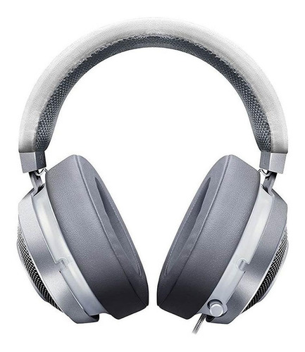 Fone de ouvido gamer Razer Kraken mercury white