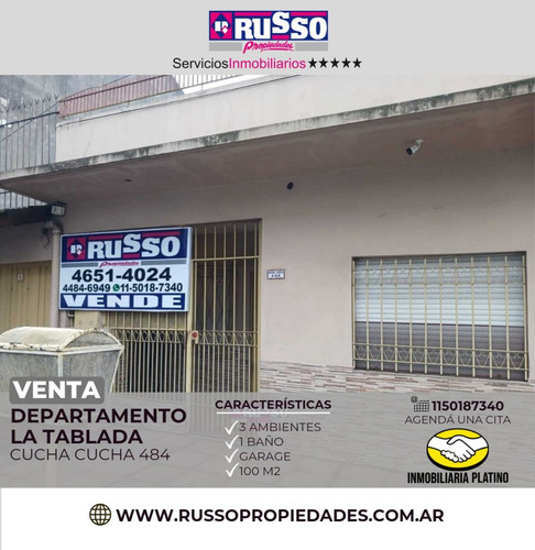 Venta Ph Al Frente Tablada 3 Ambientes