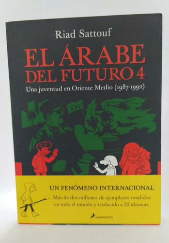 Novela Gráfica / El Árabe Del Futuro 4 / Riad Sattouf/ Comic