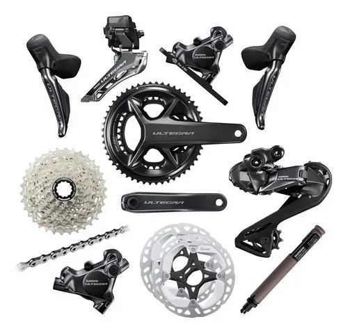 Kit Grupo Shimano Ultegra R8170 Disco Di2 12v Desc. A Vista